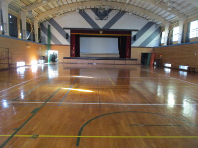 体育館中１