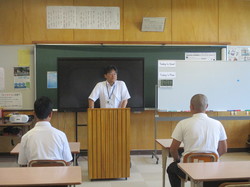 ２学期始業式１